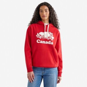 Roots Women’s Cooper Canada Kanga Hoodie Size Large